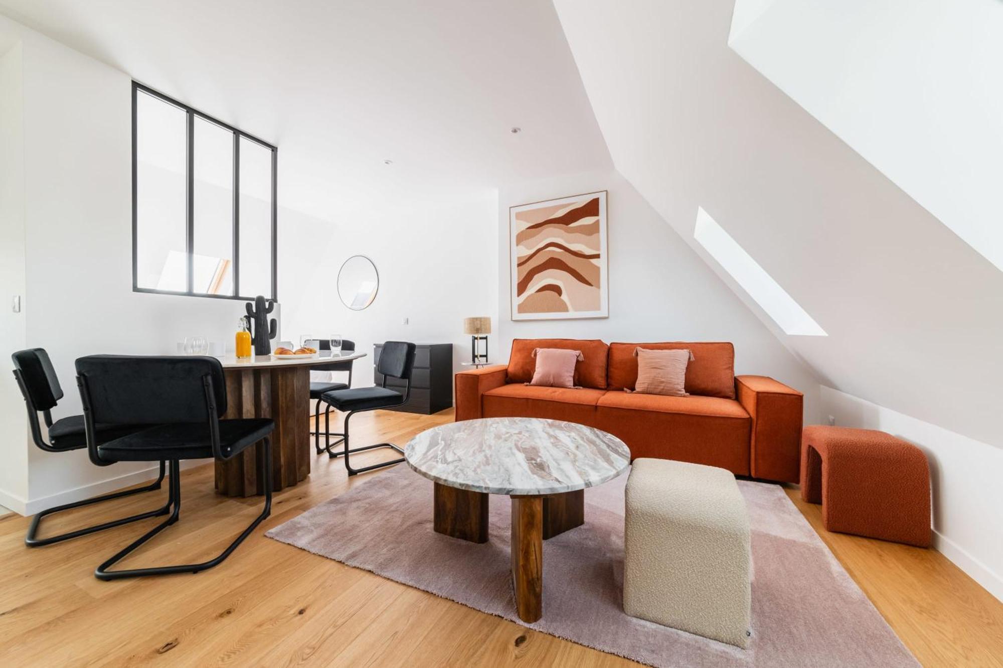 2 Pieces Refait A Neuf Dernier Etage - Paris 19 - 4P - Flat-Guestアパートメント エクステリア 写真